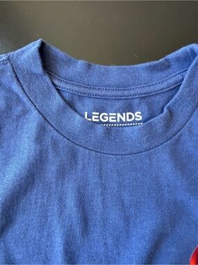 LEGENDS Women's Crop Top in Navy Blue